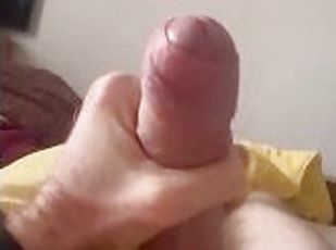 Sunday morning cumshot - hung and horny and desperate to cum