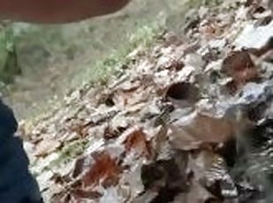 Horny and Wet, Masturbation in my Car, Pissing in Forest, Spontan selbst besorgt, Pissen wald, Car