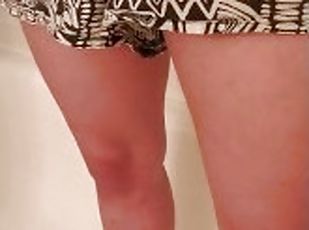 Petite Girl Wetting Shorts