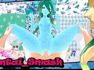 Fucking transparent slime girl Suu in POV. Daily Life With A Monster Girl Hentai.