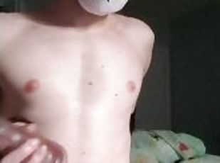 Femboy Wear Cat Ears And Fucks A Fleshlight (Catboy Gone WILD)