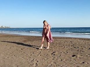 Public, Chatte (Pussy), Amateur, Cam, Plage, Voyeur, Culotte, Exhibitionniste, Clignotant