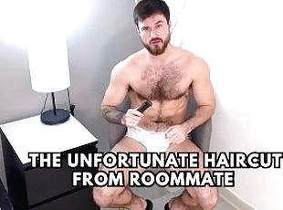 The unfortunate haircut from roommate