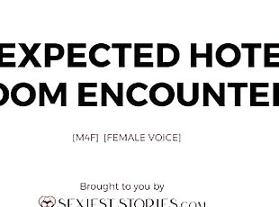 Erotica Audio Story: Unexpected Hotel Room Encounter (Male x Female)