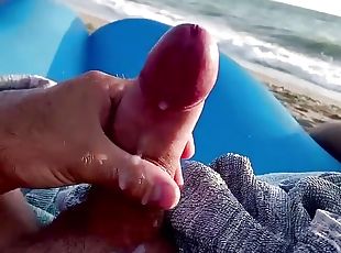 Masturbation, Publik, Cumshot, Gigantisk kuk, Blandade raser, Gay, Avrunkning, Strand, Sprut, Ensam