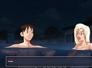 Summertime saga #44 - Swimming naked with a schoolmate - Gameplay