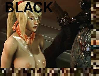 Cyber fuck black suit