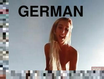 German blonde hure fucks guts