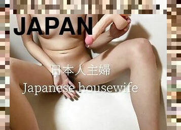 アジアの, 浴, マスターベーション, アクメ, 家内, 素人, ベイブ, 日本人, 手コキ, 主婦