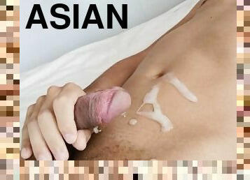 asia, mastubasi, amatir, cumshot-keluarnya-sperma, penis-besar, jepang, handjob-seks-dengan-tangan-wanita-pada-penis-laki-laki, sperma, seorang-diri, penis