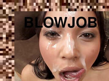 Intense POV blowjob porn scene