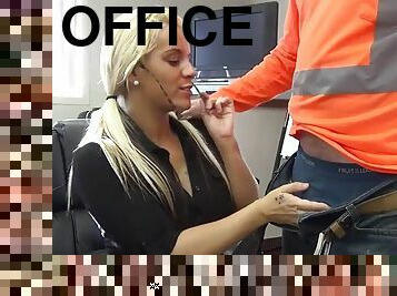 Handjob office therapy