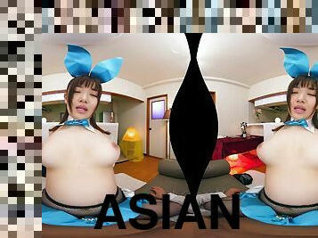 Asian POV VR - cosplay hardcore with cumshot with Japanese bunny babe