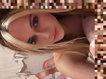 röv, doggy-style, skolflicka, anal, tonåring, pov, college, blond, söt, rumpa-butt