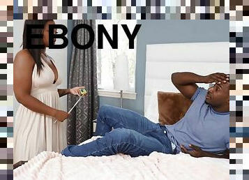 Shameless ebony Avery Jane crazy porn movie