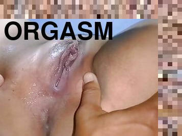 orgazem, muca, fingering, angel, mokro