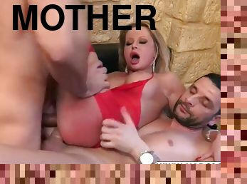 Chesty mother in law joanna de chainee fucking well touching stepson