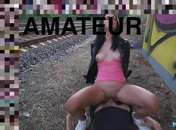 gros-nichons, levrette, masturbation, en-plein-air, public, amateur, fellation, énorme-bite, jouet, black