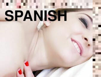 Kinky Spanish Babe Seduces Salesman