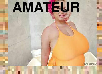 Chubby slut Samantha 38G crazy adult clip