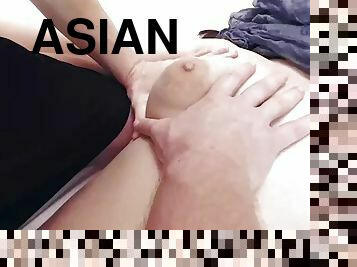 asiatique, massage, doigtage, virgin