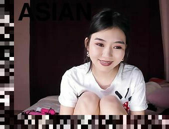 Asian petite vixen erotic webcam clip