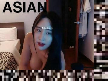 asia, payudara-besar, amatir, remaja, webcam, seorang-diri, korea, menggoda