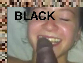 Teen.sucks.massive.black.cock