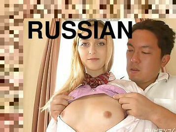 russian beauty in asian porn video