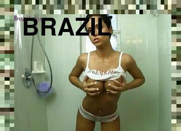 Janessa brazil shower