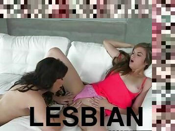 lesbian-lesbian, permainan-jari