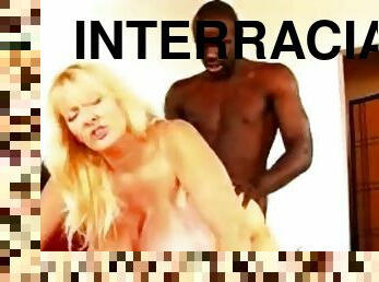 interracial, blond