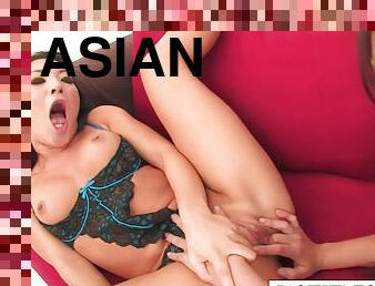 アジアの, ビッグ売り言葉, マスターベーション, アクメ, プッシー, ベイブ, レズビアン, 熟女, 玩具, ポルノスター