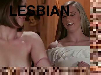 Two lovely lesbian jenna sativa and carolina sweets hot massage sex