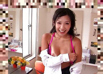 Japanese prankish babe hot sex video