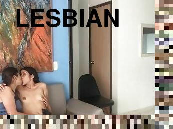 payudara-besar, vagina-pussy, lesbian-lesbian, mainan, permainan-jari, berciuman, tidak-biasa, manis, berpayudara-besar, payudara