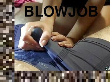 mastubasi, orgasme, amatir, blowjob-seks-dengan-mengisap-penis, handjob-seks-dengan-tangan-wanita-pada-penis-laki-laki, pasangan, sudut-pandang, celana-dalam-wanita, sperma, sex-dengan-berpakaian