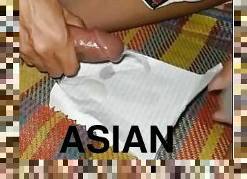 madalas mag jakol -pinutok sa papel(asian dick)