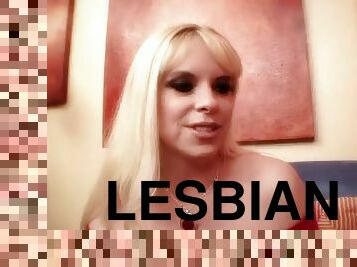 A heart stopping lesbian scene among sexy blondes