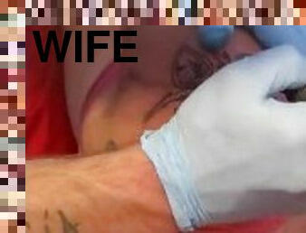 Tattooing my wife part 1