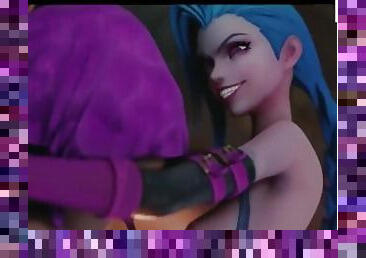 Jinx Hard Dick Riding And Getting Big Creampie In House  Uncensored League Of Legend Hentai 4k 60fp