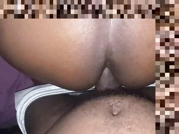 BBC fucks fat ebony ass