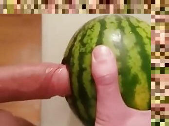 Fucking that watermelon