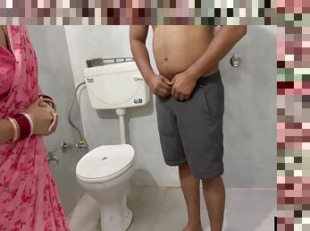 Aunty Insist Me To Take A Shower And Got Fucked With Naughty Boy