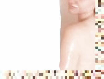 mandi, mastubasi, orgasme, amatir, jenis-pornografi-milf, ibu, creampie-ejakulasi-di-dalam-vagina-atau-anus-dan-keluarnya-tetesan-sperma, mandi-shower, seorang-diri