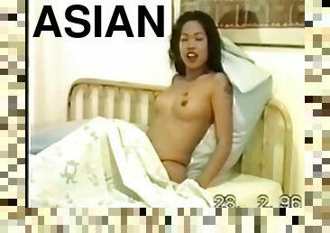 asia, kurus, lesbian-lesbian, remaja, thailand, erotis