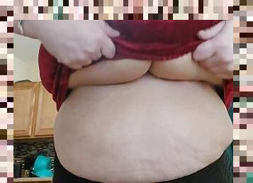 BBW Showing Off Her HUGE Tits!