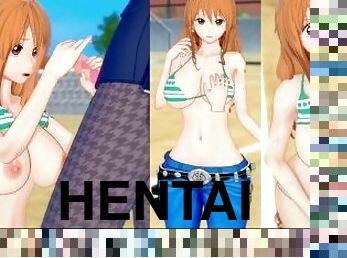 ????????????????(ONE PIECE) ?? 3DCG???????[Hentai Game Koikatsu! ONE PIECE Nami(Anime 3DCG Video)]