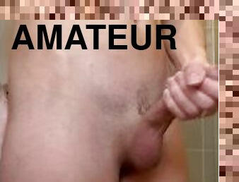 masturbation, amateur, ejaculation-sur-le-corps, énorme-bite, ados, branlette, compilation, point-de-vue, solo, blanc