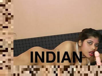 Cock sucking on cam with Indian girl